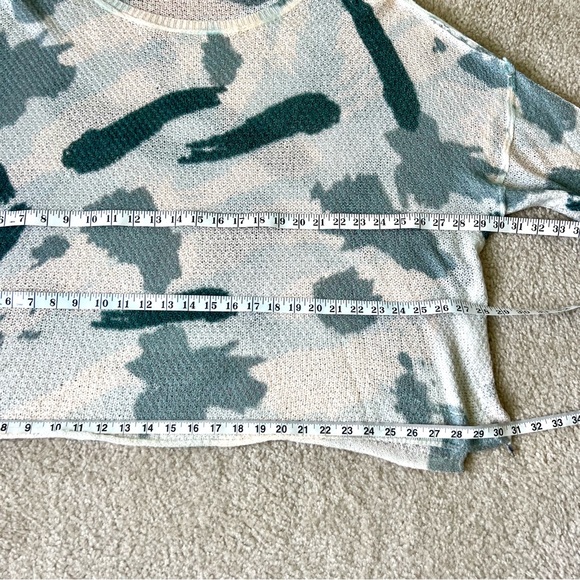 POL Boho Slouchy Camo Print Lightweight Dolman Sleeve Sweater—SZ. Medium - Picture 12 of 17